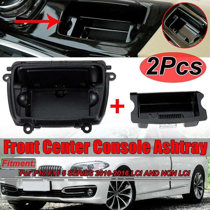 Car Front Center Console Ashtray Cover for 5 Series F10 F11 2010-2016 51169206347