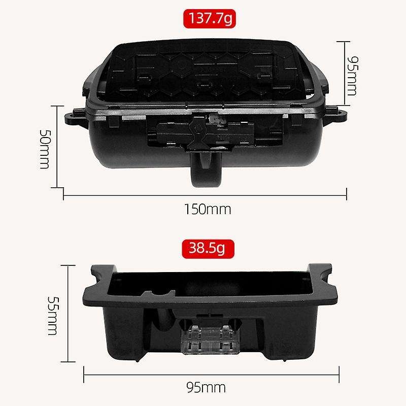 Car Front Center Console Ashtray Cover for 5 Series F10 F11 2010-2016 51169206347