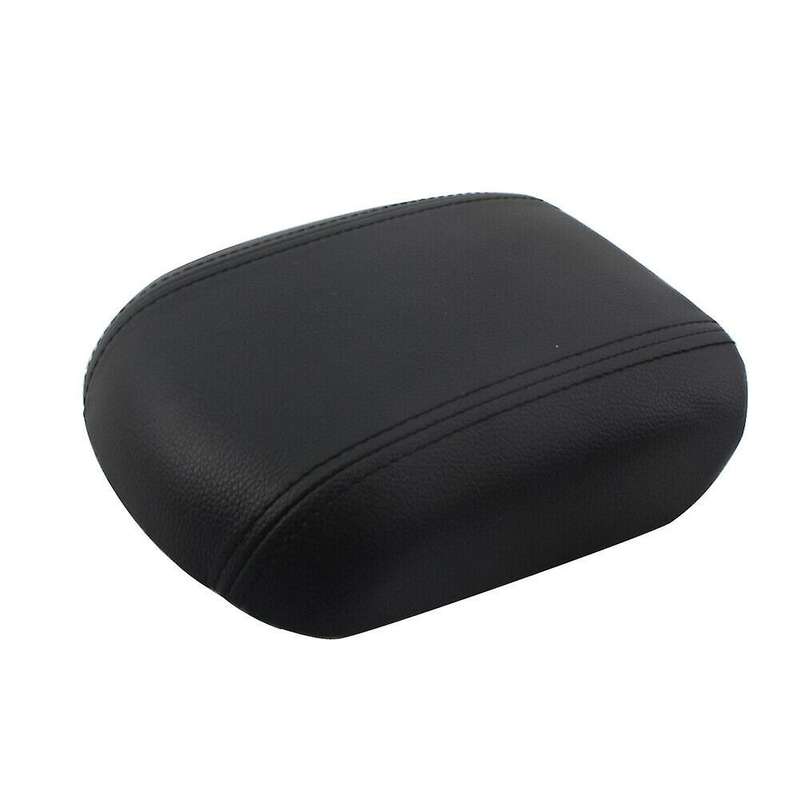 Car Front Center Console Arm Rest Lid Black Armrest Cover for 2009-2014 96931638