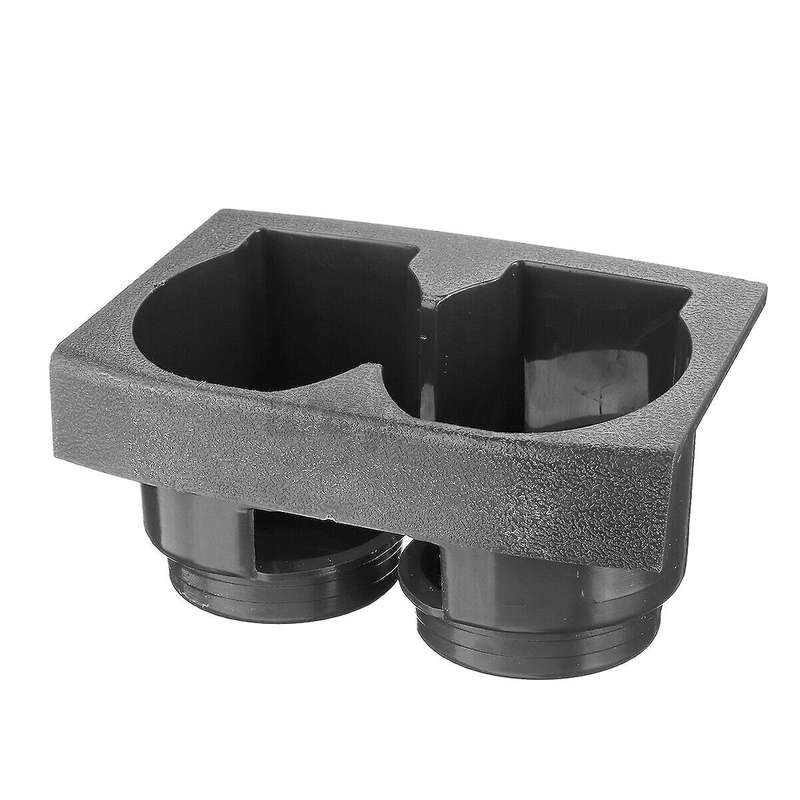 Car Front Center Console Dual Water Cup Holder Insert Grey 68430-VB100 for Patrol Early Y61