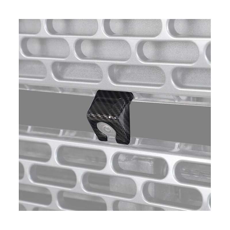 Car Front Center Grille Camera Cover Protection Decoration for 2021 2022 2023 Accessories - Abs Car