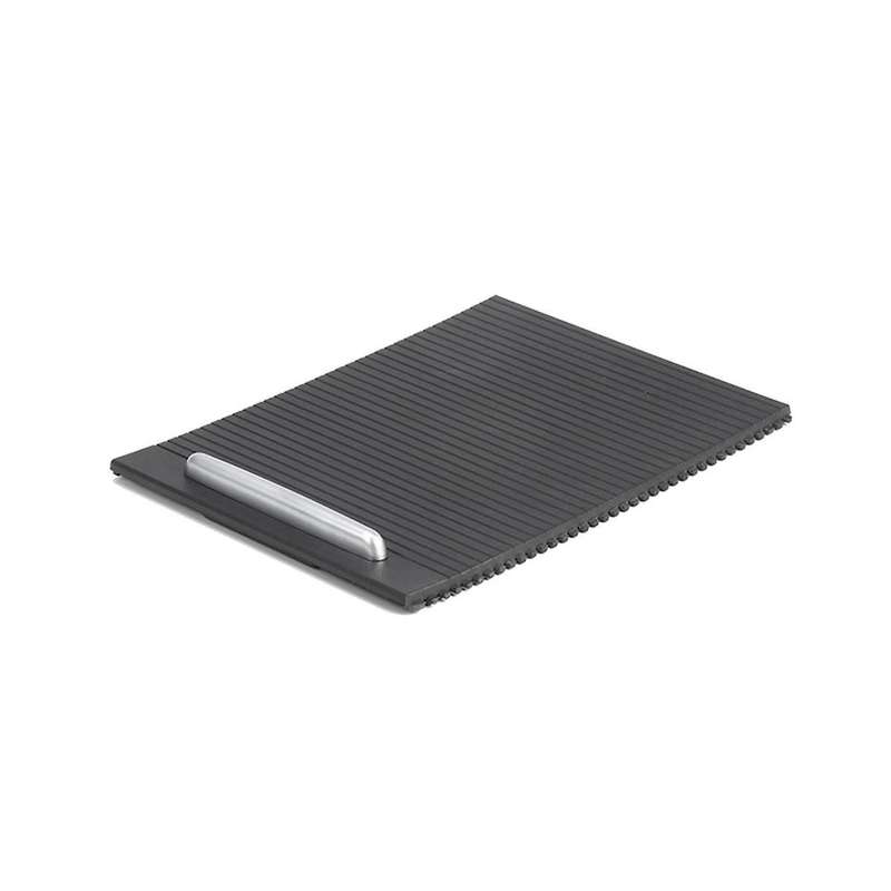 Car Front Center Sliding Shutters Cup Holder Roller Blind Cover for Cc B6 B7 3cd857503(black)