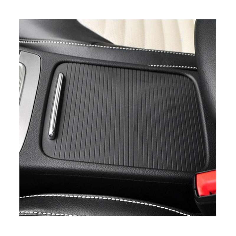 Car Front Center Sliding Shutters Cup Holder Roller Blind Cover for Cc B6 B7 3cd857503(beige)