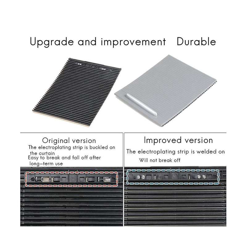 Car Front Center Sliding Shutters Cup Holder Roller Blind Cover for Cc B6 B7 3cd857503(beige)
