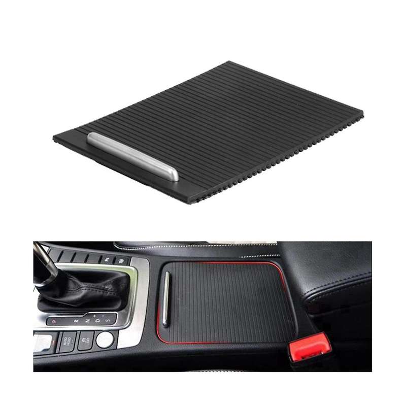 Car Front Center Sliding Shutters Cup Holder Roller Blind Cover for Cc B6 B7 3cd857503(beige)