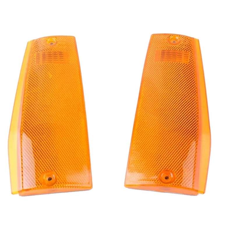 Car Front Corner Parking Side Marker Lights Reflectors Lamp Lens Shell for XJ 1984-1996
