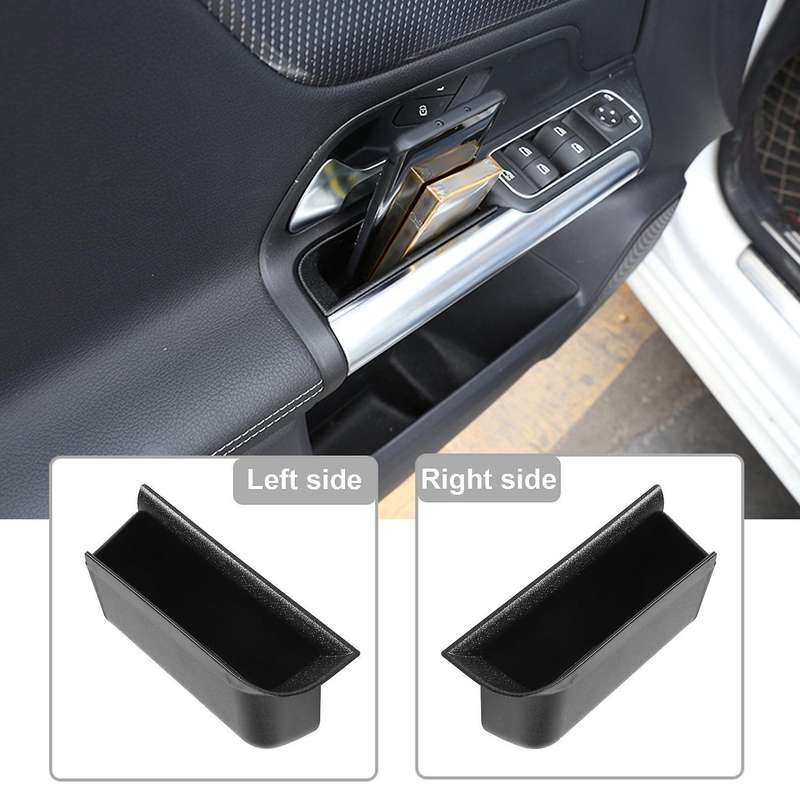 Car Front Door Armrest Storage Box for GLA Class H247 2020-2021 Container Holder Stowing Tidying