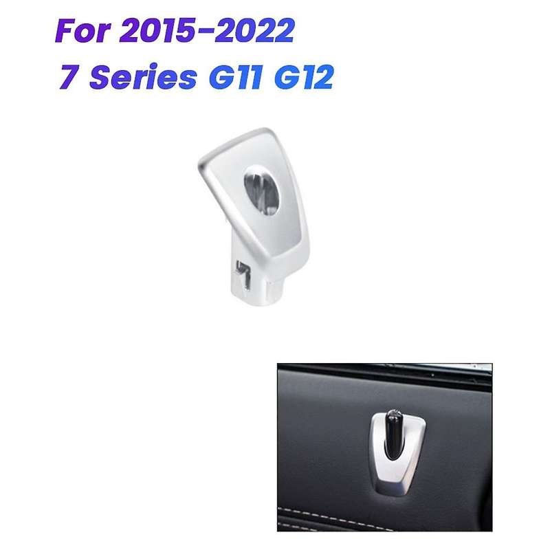 Car Front Door Pin Cover Base Trim 51417398806 for 7 Series G11 G12 2015-2022 Door Lock Knob Cover B