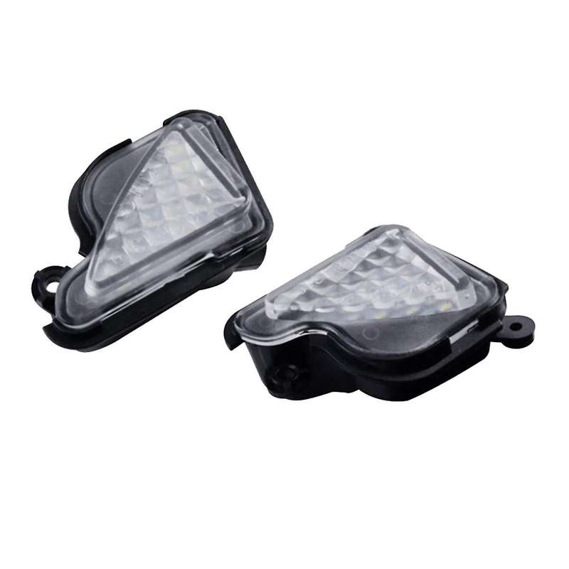 Car Front Door Rear View Mirror Lower Light Puddle Light for Superb 3t0945291b 3t0945292b