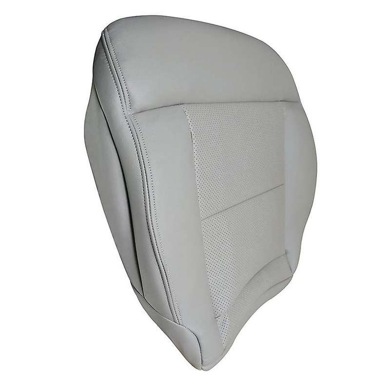 Car Front Driver Side PU Leather Seat Cushion Bottom Seat Cover for 2010-2014 - E350 E550 W212 Black