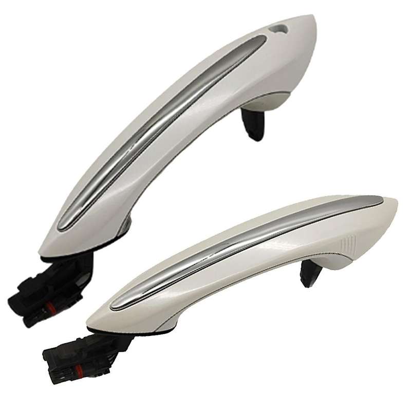 Car Front Exterior Comfort Access Door Handle for 5 Series F18 Gt F07 7 Series F02 51217231931 White