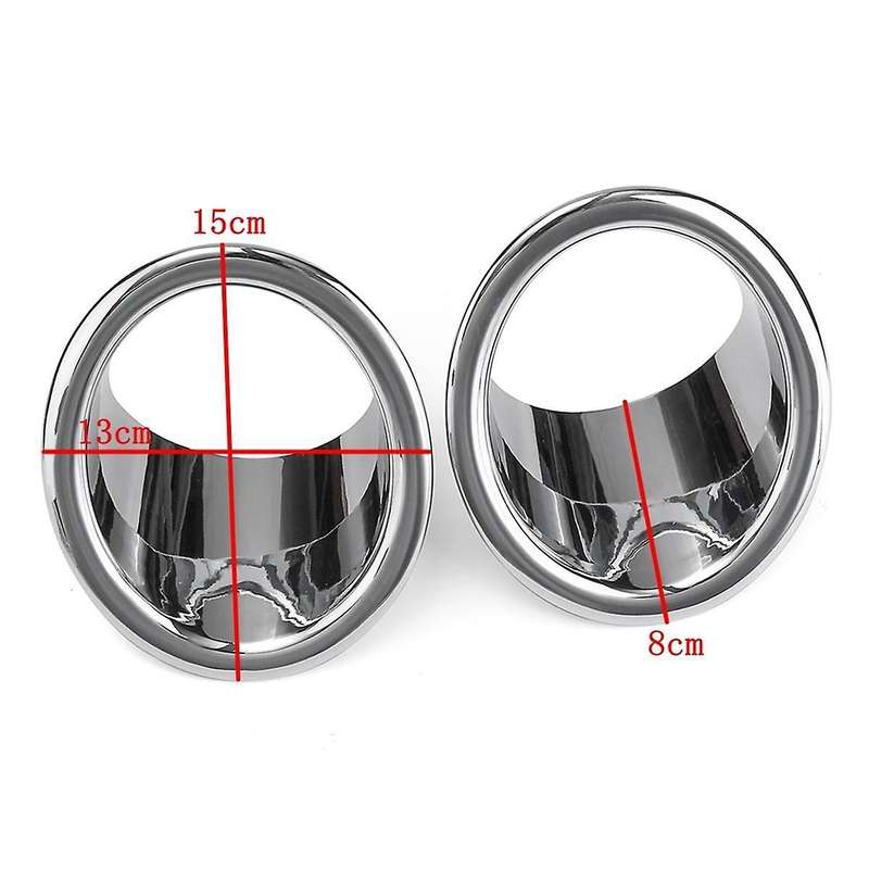Car Front Fog Lamp Cover Fog Lamp Modification Frame Front Fog Lamp Decorative Cover Suitable for Ex