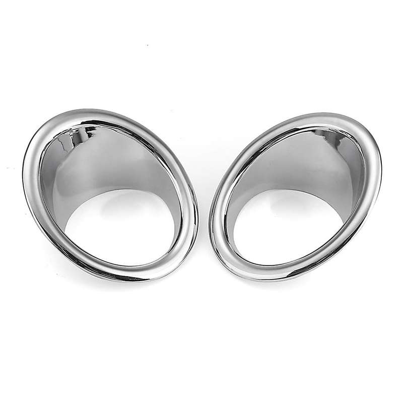 Car Front Fog Lamp Cover Fog Lamp Modification Frame Front Fog Lamp Decorative Cover Suitable for Ex
