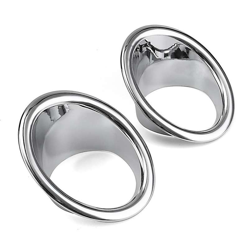 Car Front Fog Lamp Cover Fog Lamp Modification Frame Front Fog Lamp Decorative Cover Suitable for Ex