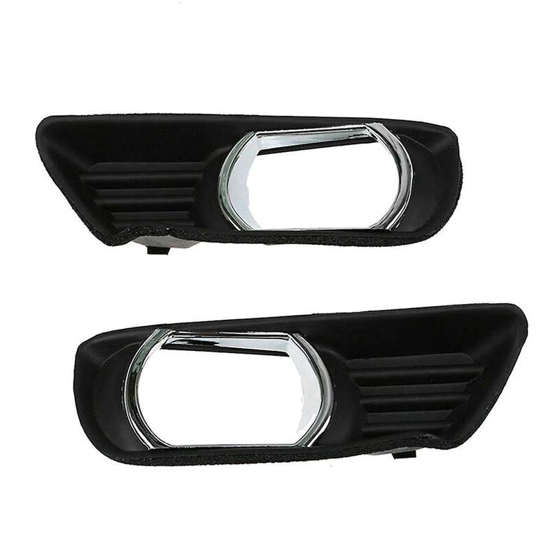 Car Front Fog Lamp Decorative Plate Fog Lamp Plating Cover Frame for XV40 2007-2009 52128-06040 5212