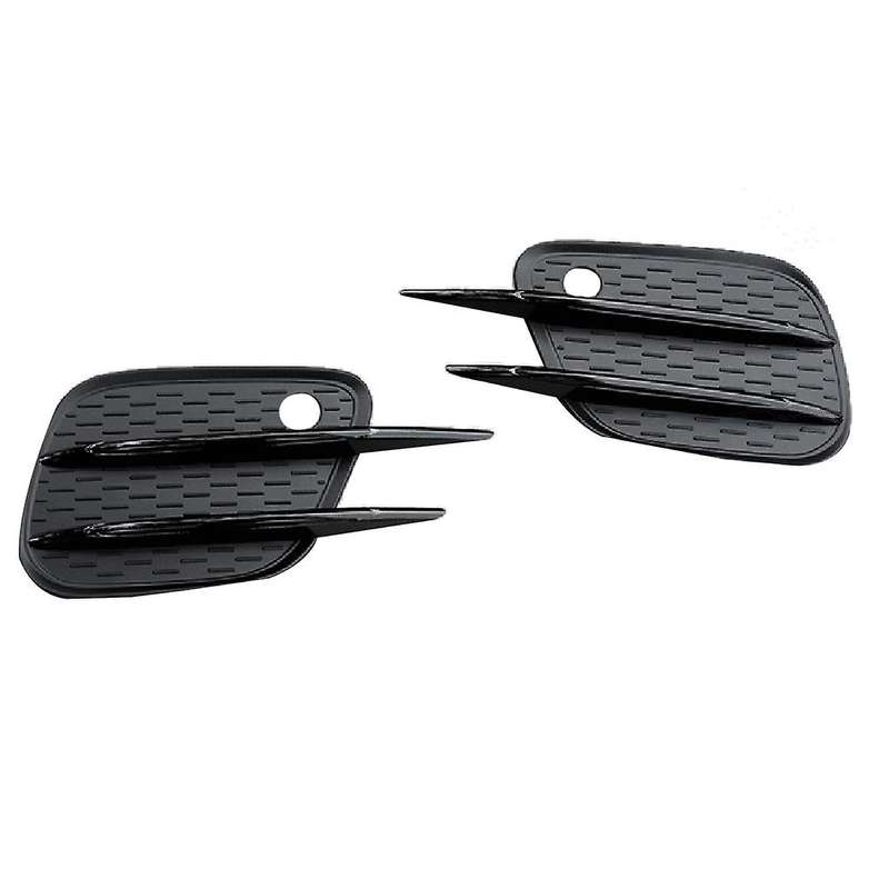 Car Front Fog Lamp Grille Cover Spoiler Decoration Replacement Accessories for - X247 Black