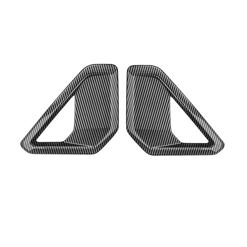 Car Front Fog Lamp Light Cover Trim for 2024+ Car Trim Accessories Carbon Fiber Pattern