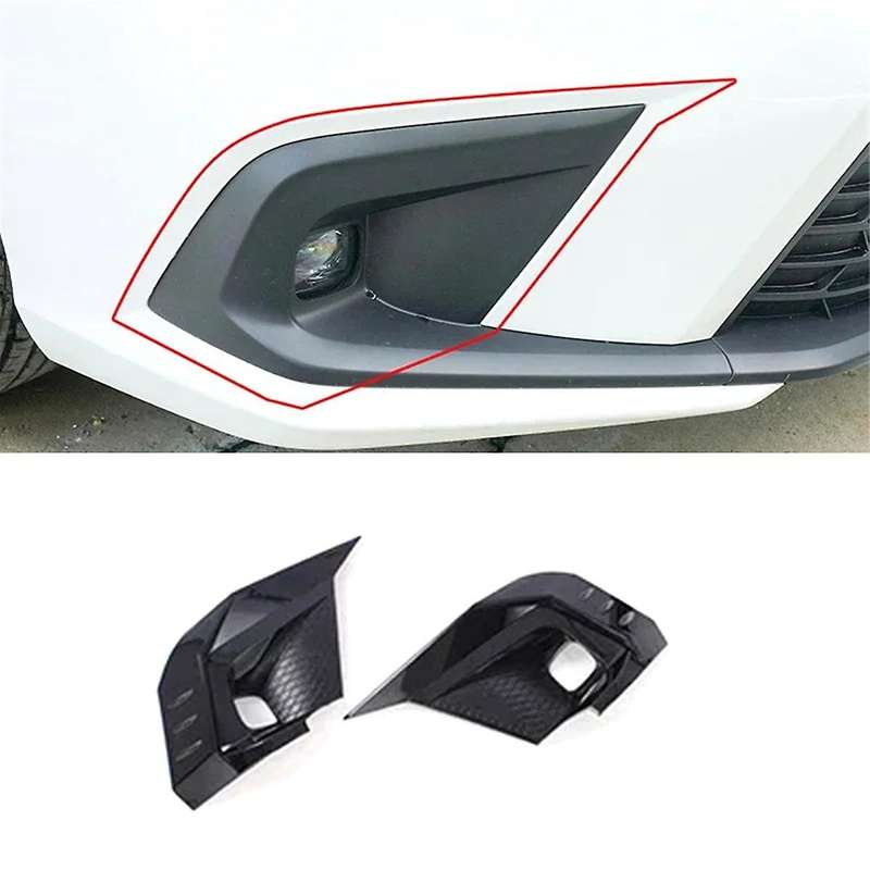 Car Front Fog Lamps Cover Air Knife Panel Trim Frame Cover for 11th Gen 2022