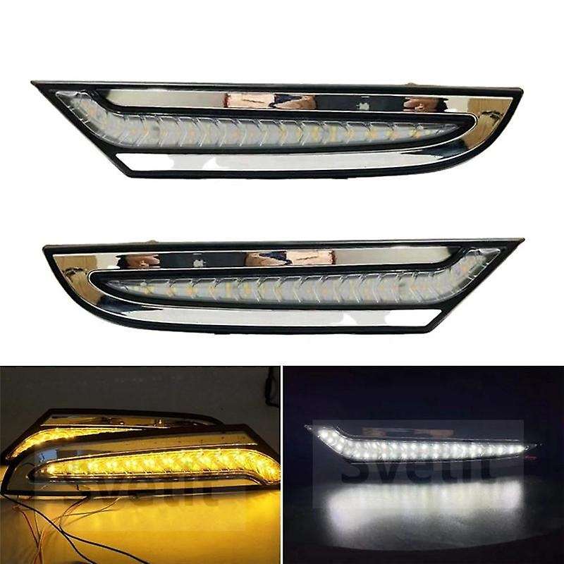Car Front Fog Lamps & Daytime Running Lamps RH & LH (1Pair) for MP3