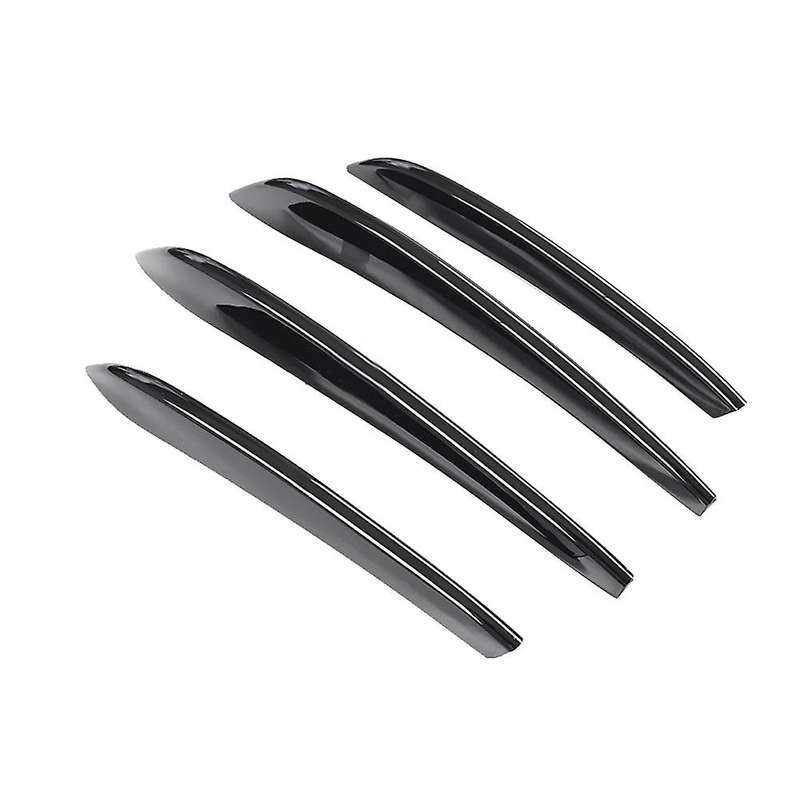 Car Front Fog Lamp Strip Grille Trim Cover for W167 V167 GLE350/400/450 GLE53 2020+ Gloss Black