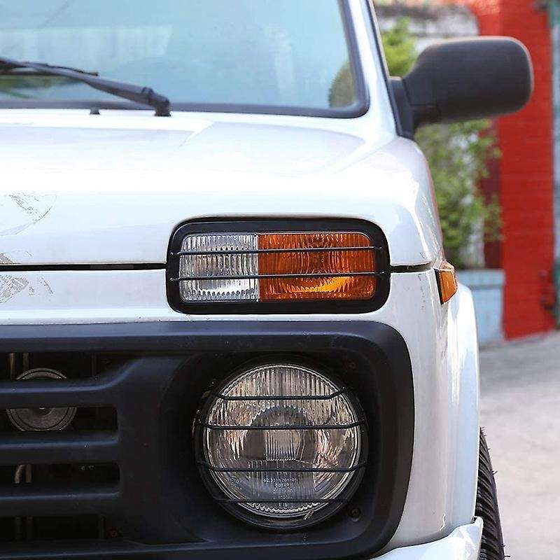 Car Front Fog Lamp Light Guard Protector Frame Cover Trim for Niva Car Accessories, 2PCS
