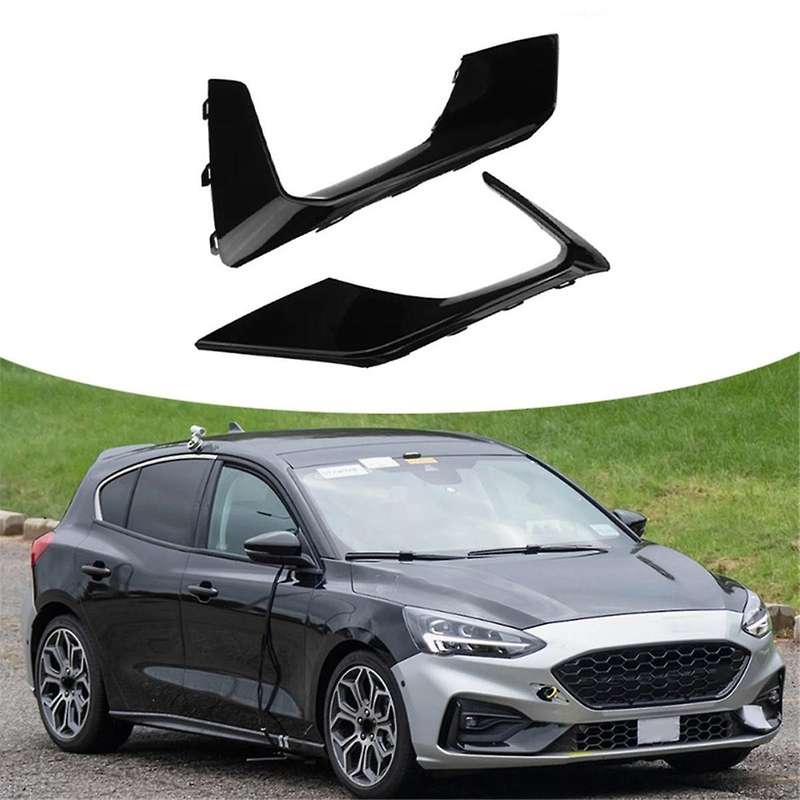 Car Front Fog Light Cover Moulding Trim Fog Light Grill for Focus Mk4 St Line&st Line X 2018-2021 Fo