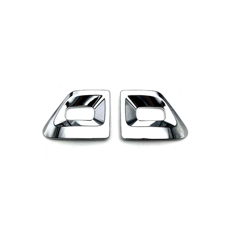 Car Front Fog Light Cover Trim Decoration Accessories for R53 2022 2023 - Silver
