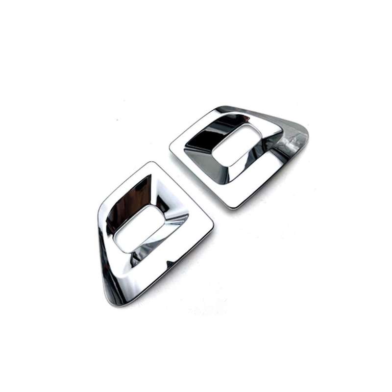Car Front Fog Light Cover Trim Decoration Accessories for R53 2022 2023 - Silver