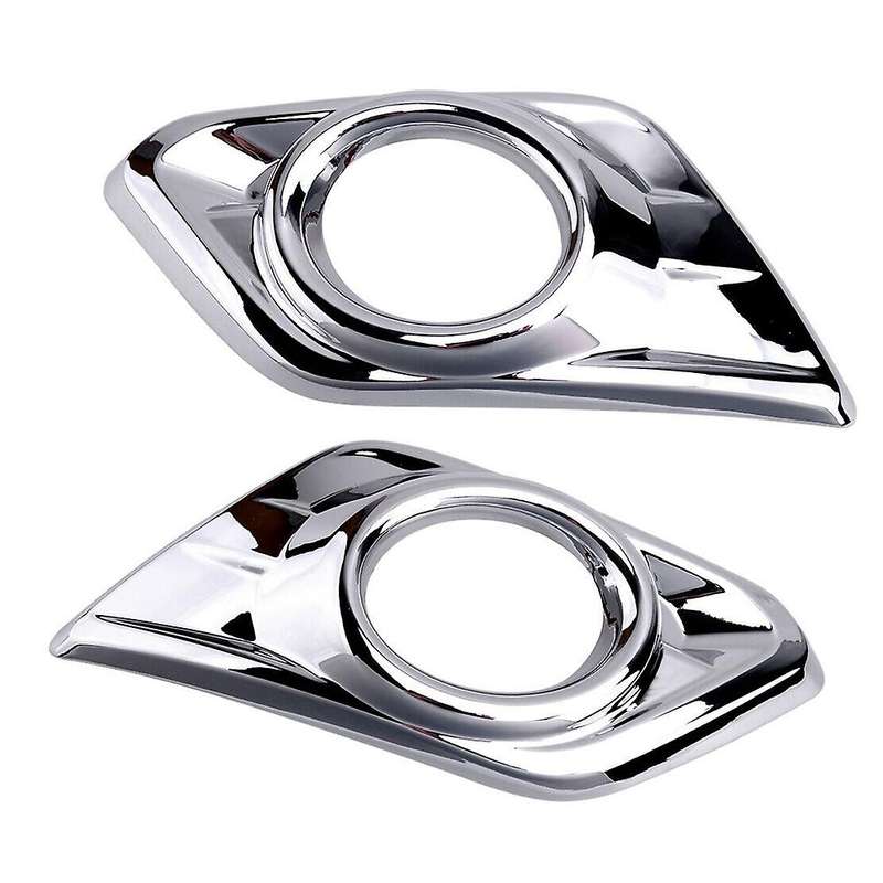 Car Front Fog Light Frame Running Lamp Cover Protector Trim for X Trail T32 Rogue 2014 2015 2016