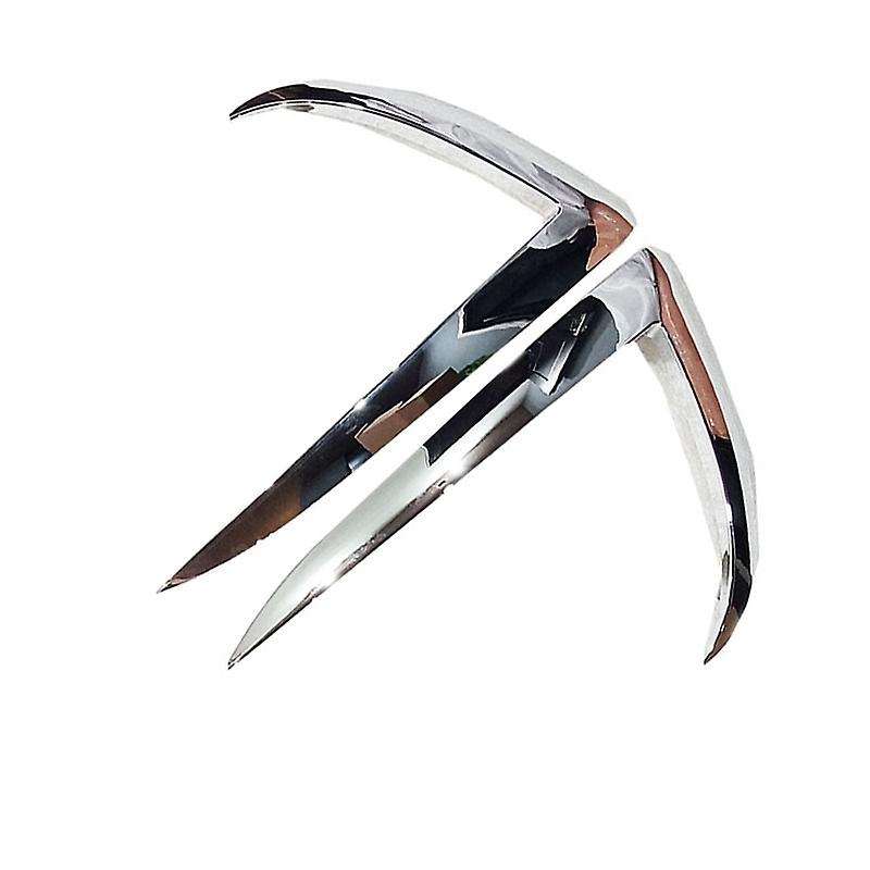 Car Front Fog Light Eyebrow Cover Trim for 2017-2019