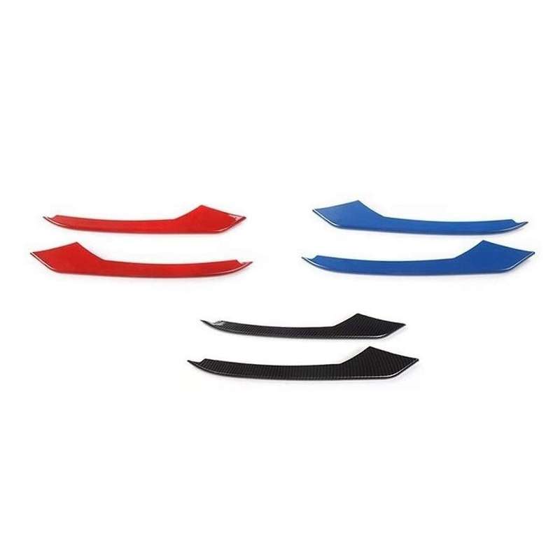 Car Front Fog Light Eyelid Decoration Cover Trim Strips Stickers for 2015-2018 Accessories ,C
