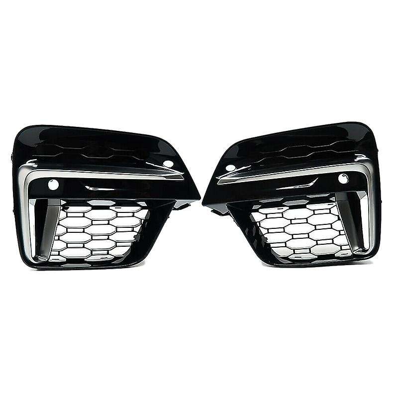 Car Front Fog Light Frame Cover Grille Trim for  X3 X4 G01 G02 2018-2020