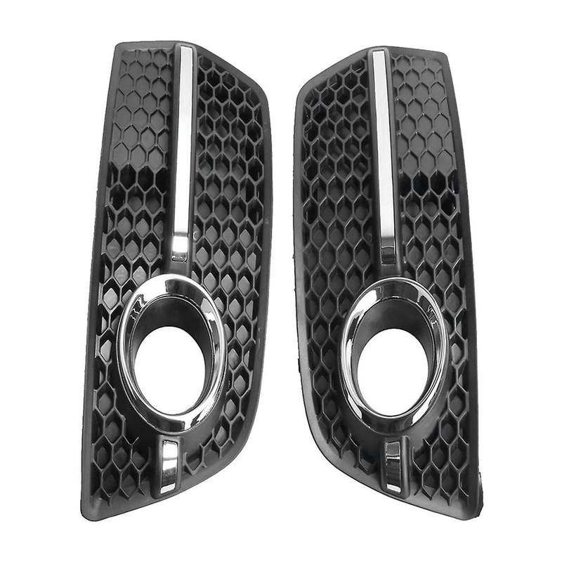 Car Front Fog Light Grille Anti-fog Daytime Running Light Frame for Q5 2009-2011 8r0807681a 8r08076