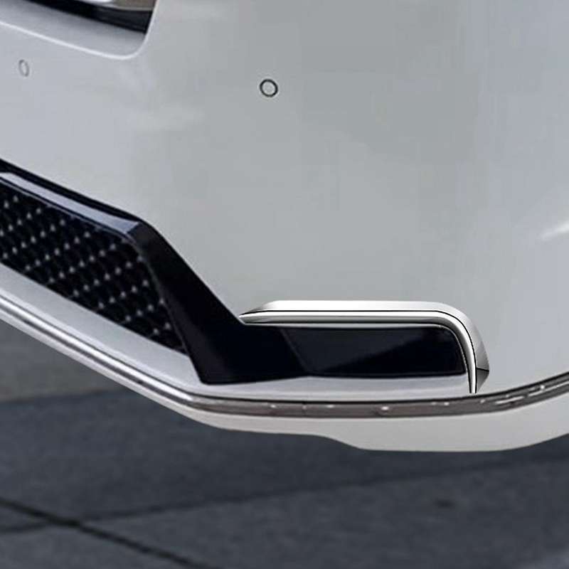 Car Front Fog Light Lamp Eyebrow Fog Light Trim Frame Front Bumper Splitter Spoilers for STEPWGN RP8