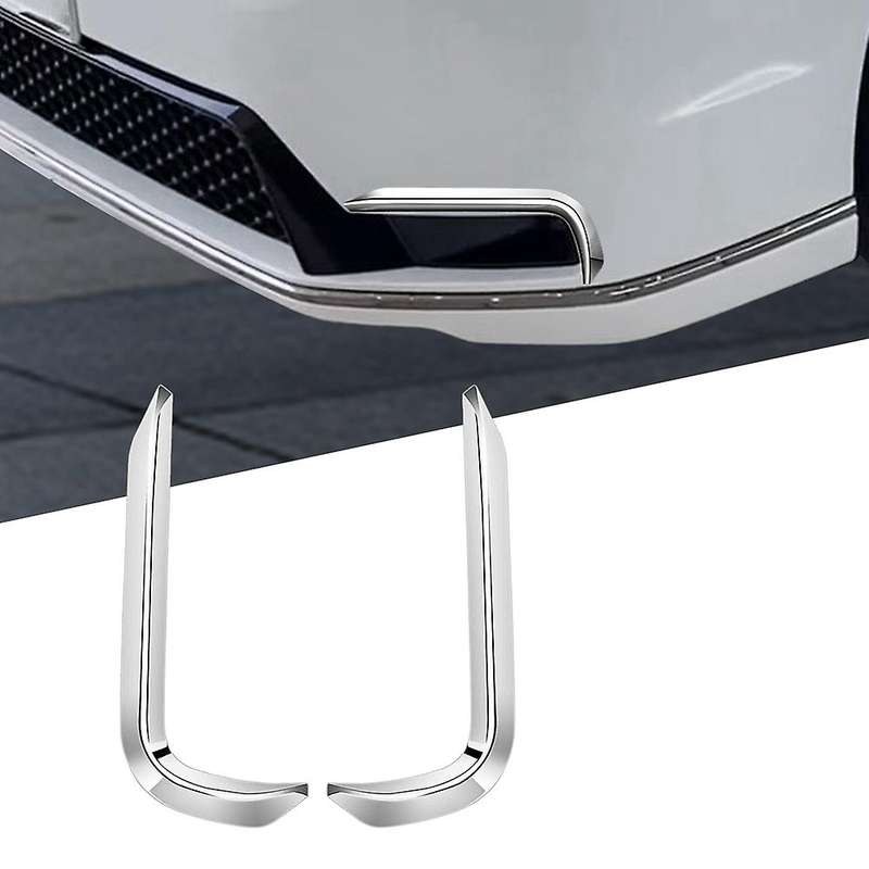 Car Front Fog Light Lamp Eyebrow Fog Light Trim Frame Front Bumper Splitter Spoilers for STEPWGN RP8
