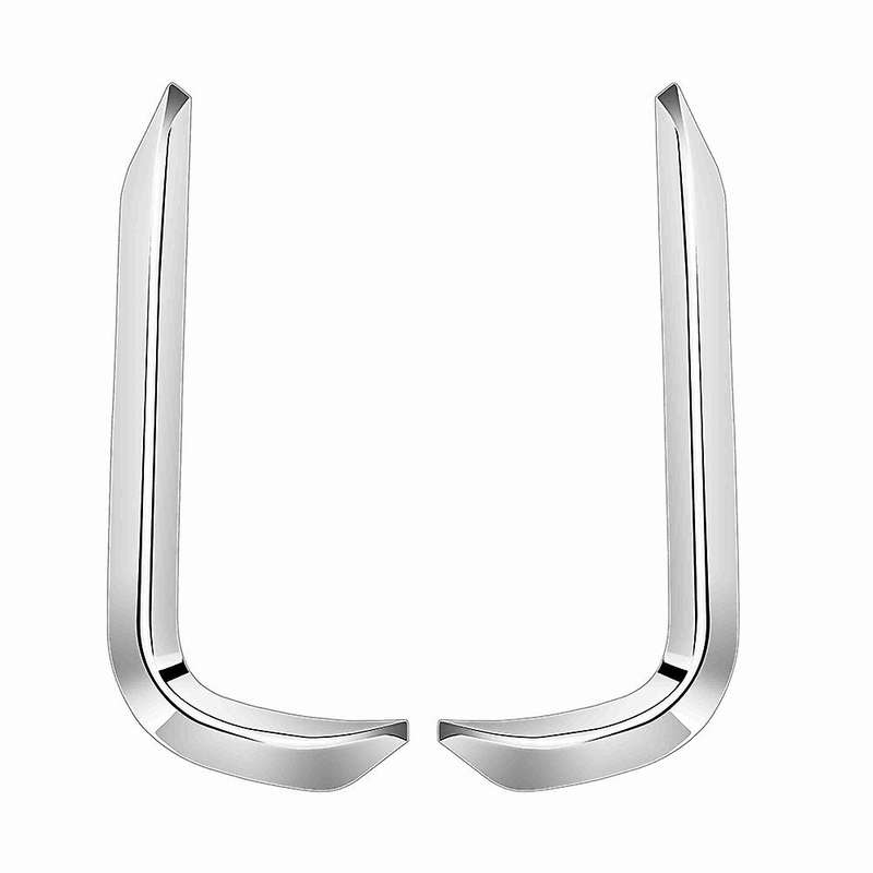 Car Front Fog Light Lamp Eyebrow Fog Light Trim Frame Front Bumper Splitter Spoilers for STEPWGN RP8