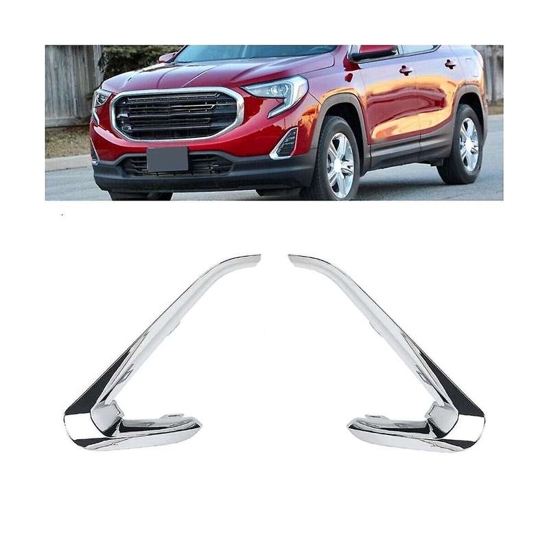 Car Front Fog Light Lamp Cover Trim Foglight Bezel Decoration Frame for 2018-2020