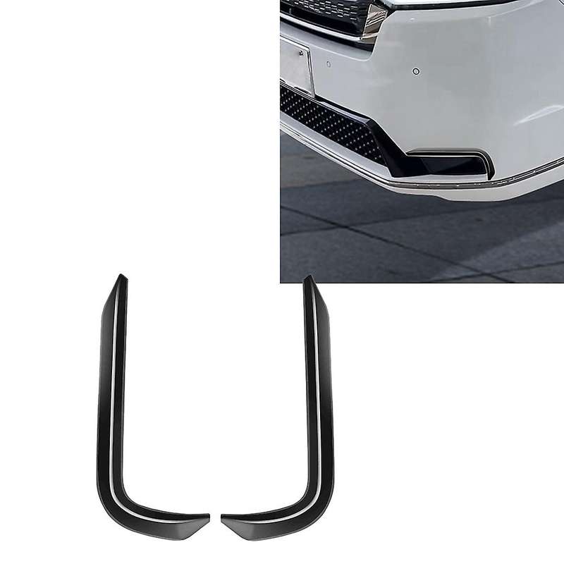 Car Front Fog Light Lamp Eyebrow Fog Light Trim Frame Front Bumper Splitter Spoilers for STEPWGN RP8