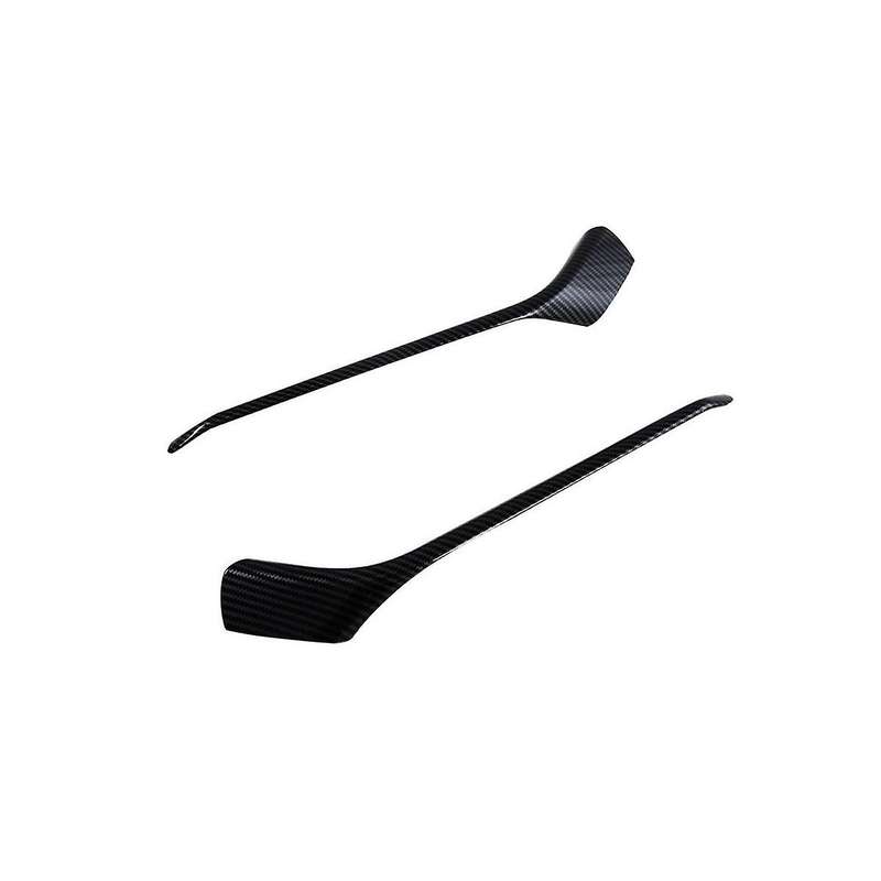 Car Front Fog Light Lamp Eyebrow Cover Stick for 2016-2020