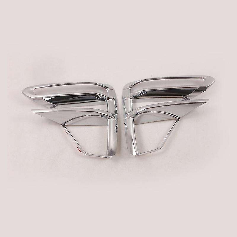 Car Front Fog Light Trim Cover Car Accessories ABS Chrome for Cerato 2019 2020