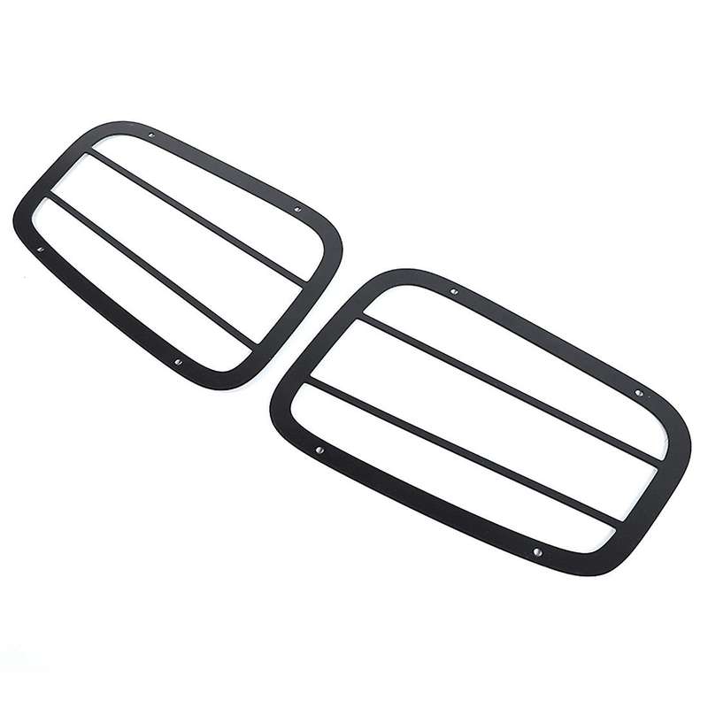Car Front Fog Light Lamp Hood Decoration Cover Accessories for Jimny 2019 2020 2021 ,Black
