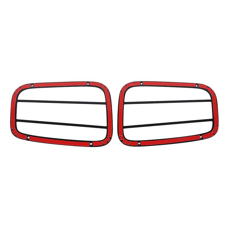 Car Front Fog Light Lamp Hood Decoration Cover Accessories for Jimny 2019 2020 2021 ,Black