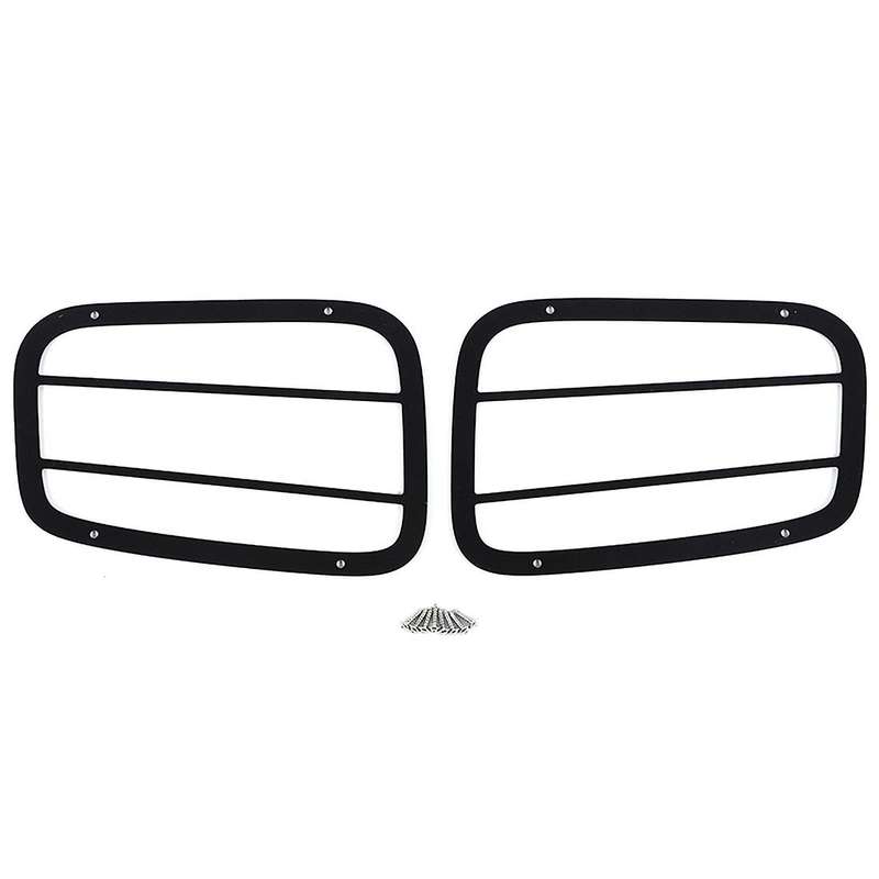 Car Front Fog Light Lamp Hood Decoration Cover Accessories for Jimny 2019 2020 2021 ,Black