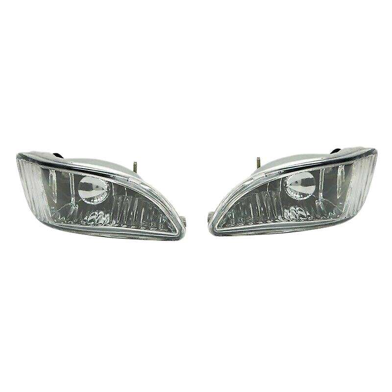 Car Front Fog Light Lamp Pair with Bulbs for 2003-2008 RX300/RX330/RX350