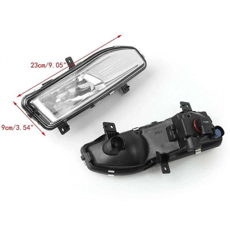 Car Front Fog Lights Bumper Daytime Running Turn Signal Lamps Harness Switch Kits for Rogue 2017 201
