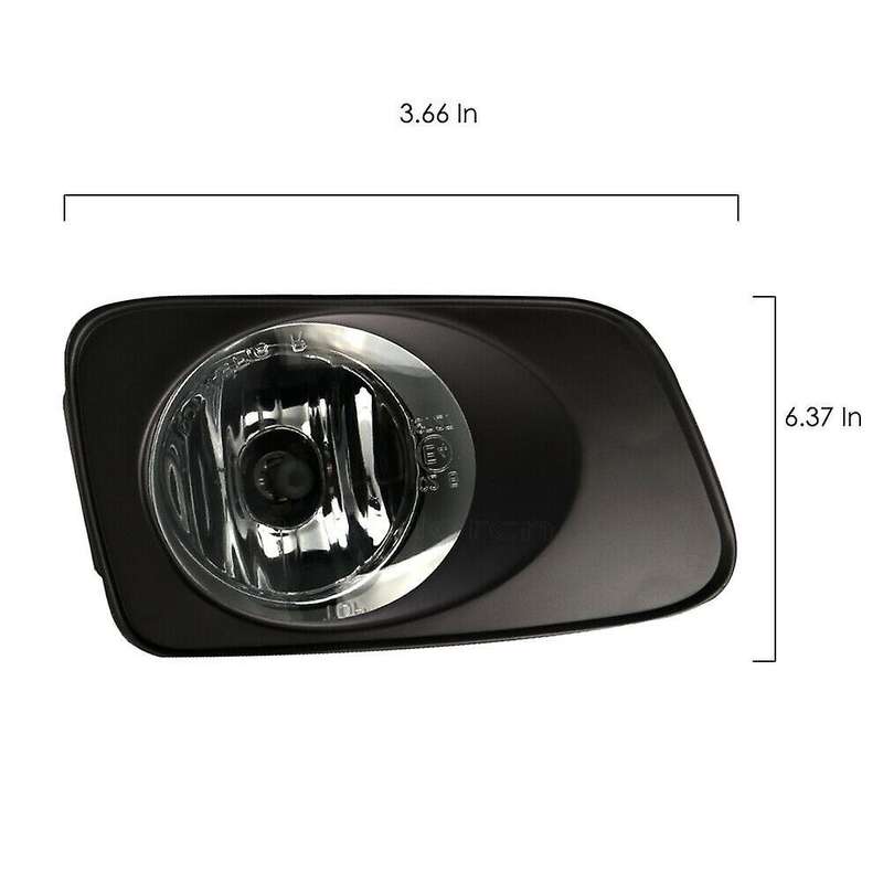 Car Front Fog Lights Bumper Daytime Running Driving Lamps Harness Switch Kits for Axio 2007-2011