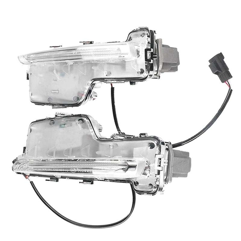 Car Front Fog Lights Drl Fog Lights Led Daytime Running Lights Corner Lights for S60l S60 14-18 314