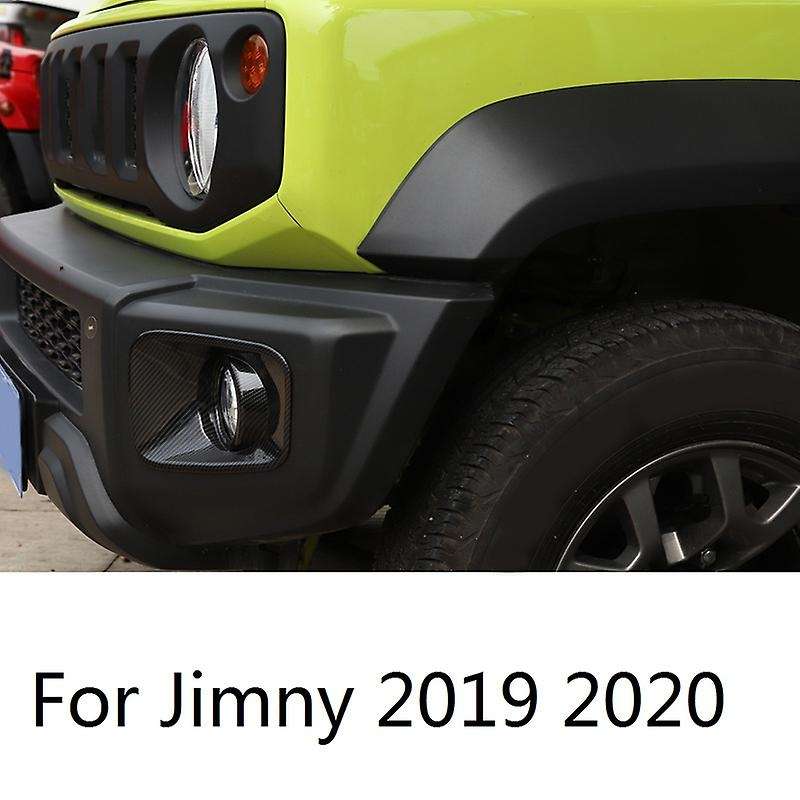 Car Front Fog Lights Lamp Decoration Cover Trim for Jimny 2019 2020