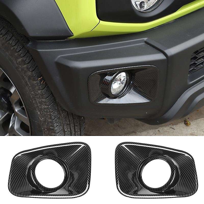Car Front Fog Lights Lamp Decoration Cover Trim for Jimny 2019 2020