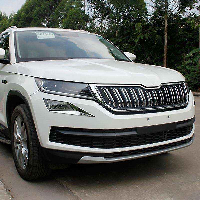 Car Front Fog Lights Lamps Eyelid Eyebrow Strip Molding Frame Cover Trim for 2017-2020